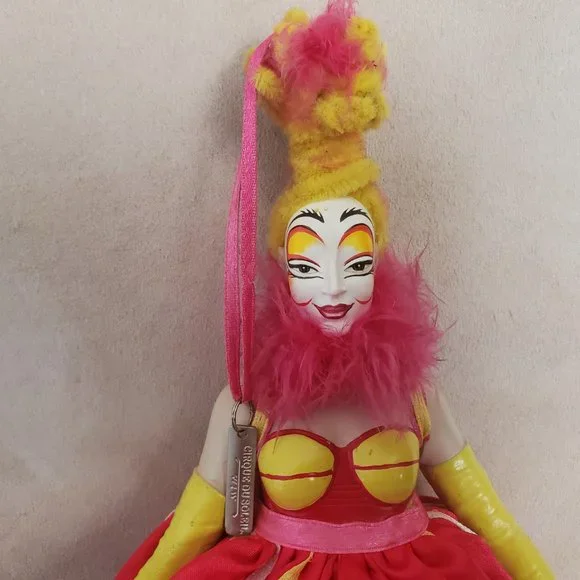 Cirque du Soleil Rose BonBon Doll Collectors Item RARE!